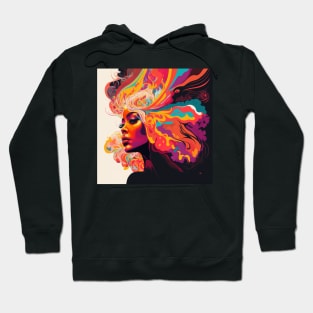 Psychedelic Girl Hoodie